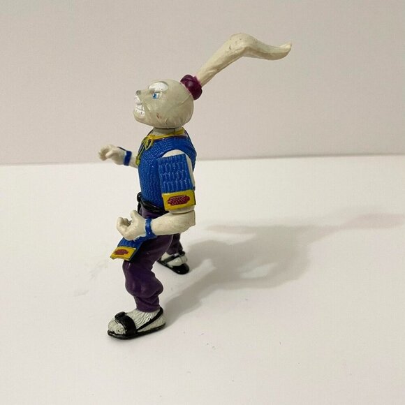 Vtg 1989 Teenage Mutant Ninja Turtles Usagi Yojimbo Moc 5 Inch Action Figure - Picture 4 of 15